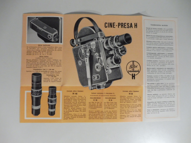 Filmate la vita ed i suoi colori. Bolex Paillard